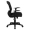 Emma and Oliver Mid-Back Designer Mesh Swivel Task Office Chair with Arms